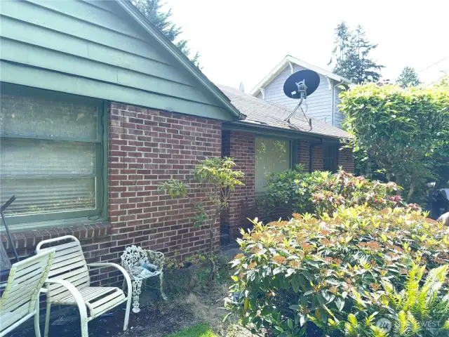 Front of house.