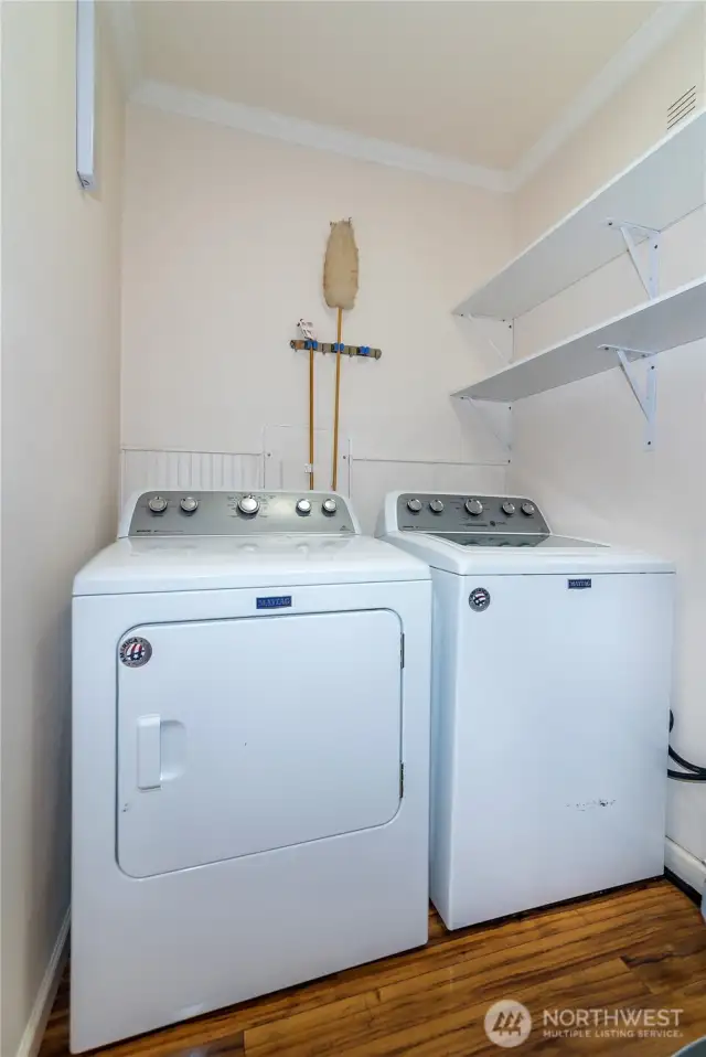 Laundry room in main house