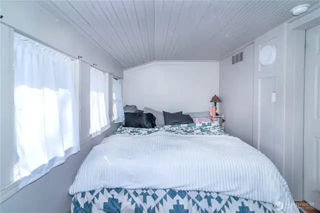 Bedroom #1 or could be used as an office space.