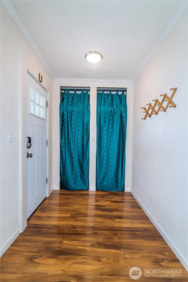 The front entry