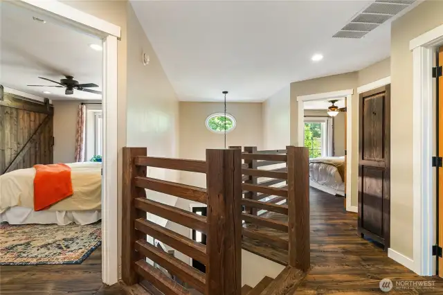 4 bedrooms upstairs