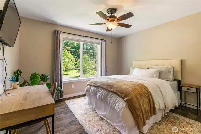 Upstairs bed
