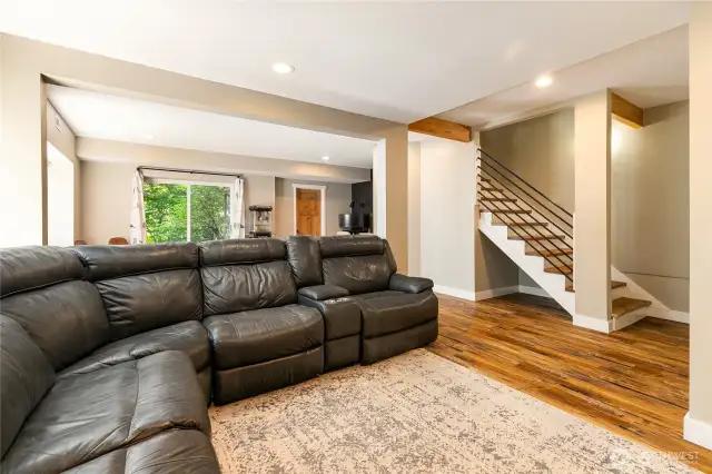 Rec room downstairs