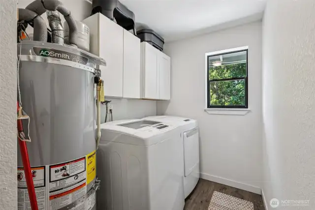 Main floor laundry