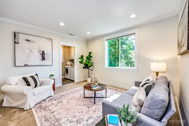 The loft / family room is perfect for entertaining or work-out space. Art area? Reading nook? So many possibilities!