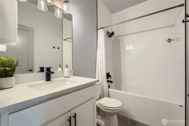Guest bathroom on 2nd level