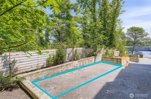 Reserved parking for this home