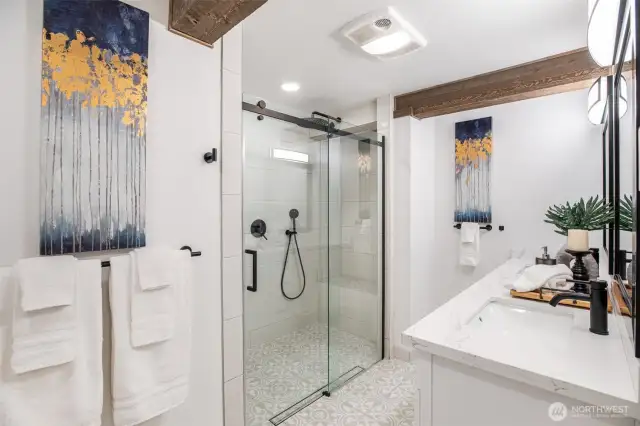 Primary ensuite bathroom.
