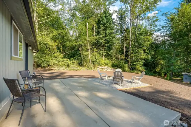 Brand new custom patio