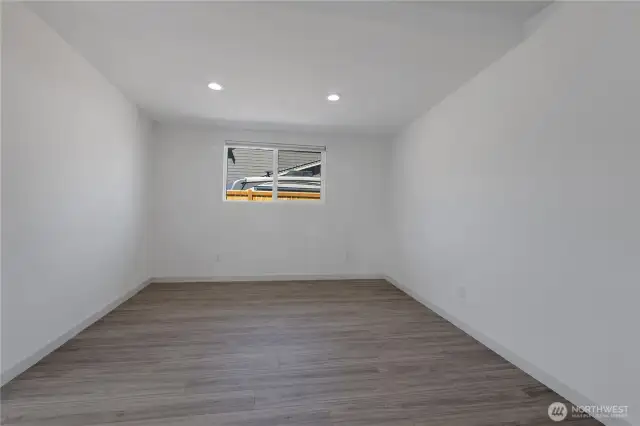 Very light and bright dining room is still open to the kitchen and great room.