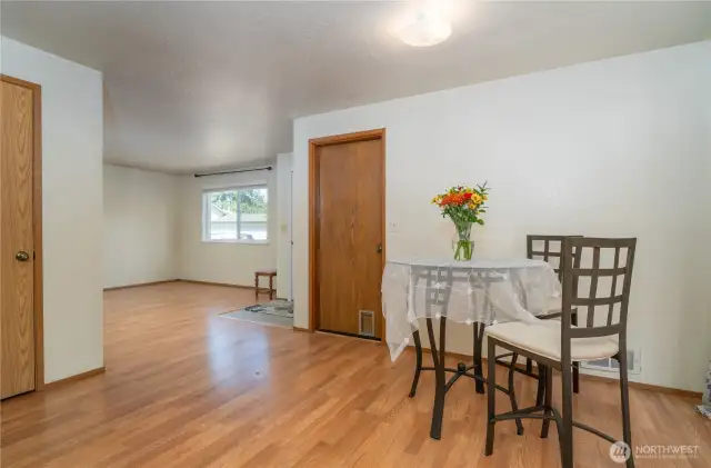 Open Dining Area from Kitchen