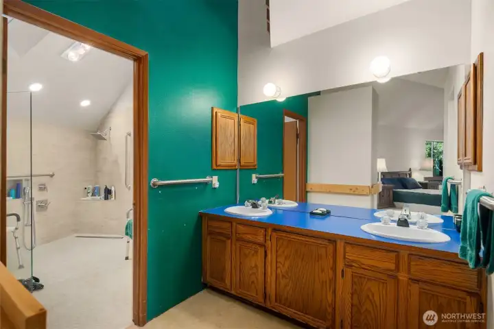 primary bathroom