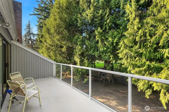 balcony off bedroom