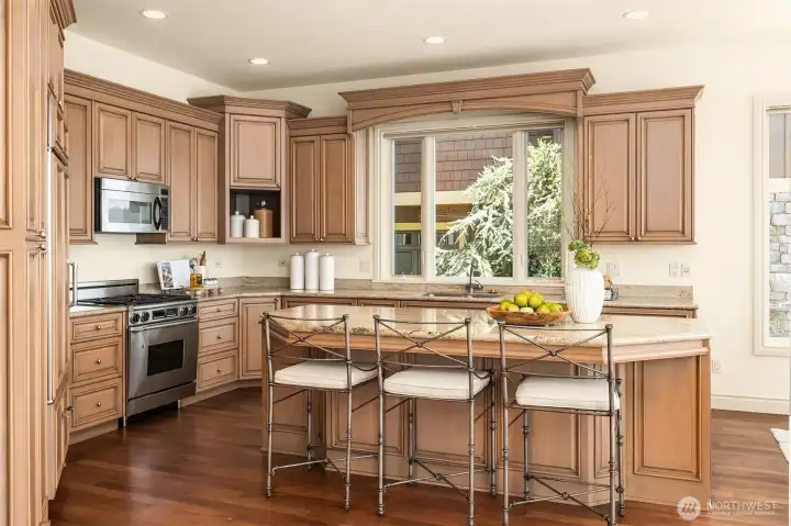 Chef's kitchen.