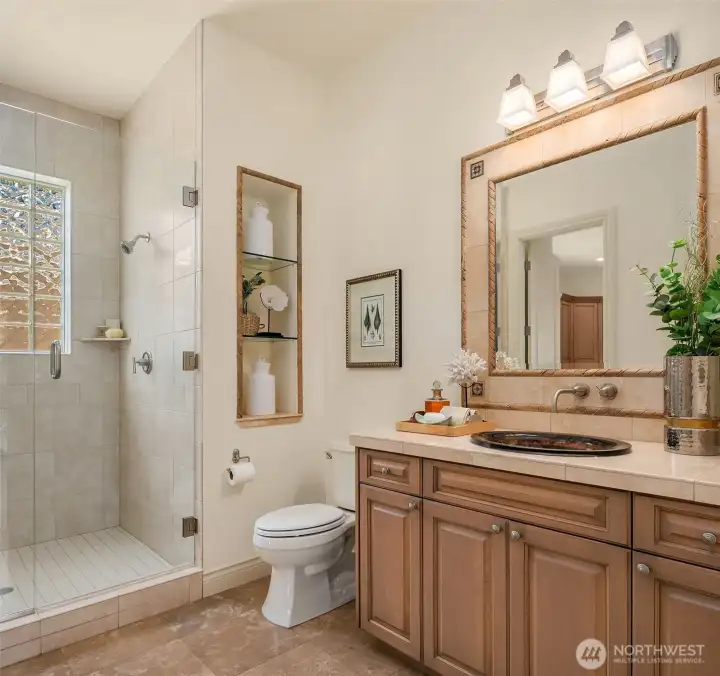 Main floor bath.