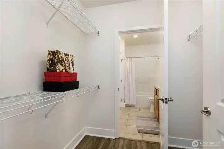 Definitely plenty of room for all your things, unless of course you're a "collector", then you can cram stuff under the bed just like everyone else does.