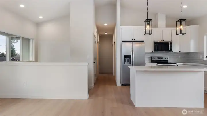 LVP flooring is perfect for easy upkeep.