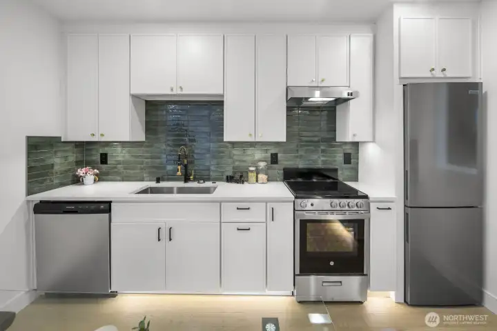 Photos are of model home 6012B. Finishes and layout may vary.