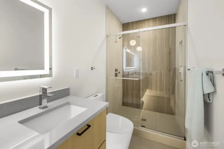 Photos are of model home 6012B. Finishes and layout may vary.