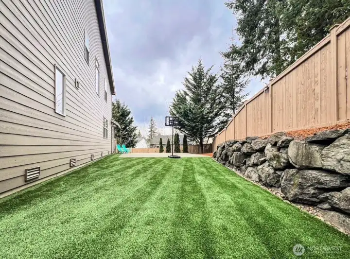 Low maintenance turf means more free time and fun