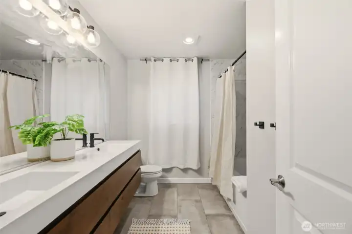 Remodeled Upstairs Bathroom