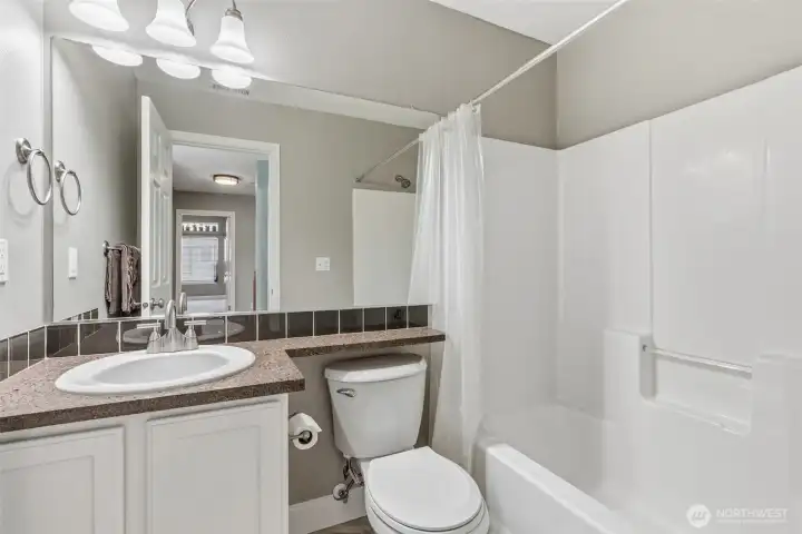 Upstairs bathroom