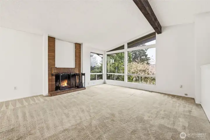 Large living room area