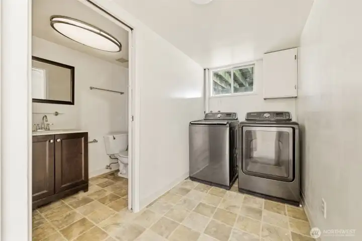Laundry room with washer & dryer