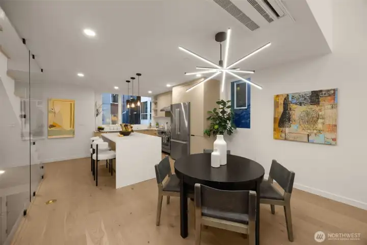 Proudly built by Limelite Development, this home offers the latest modern aesthetic- from light fixtures to the glass wall this home is elevated past the typical 'new home spec'