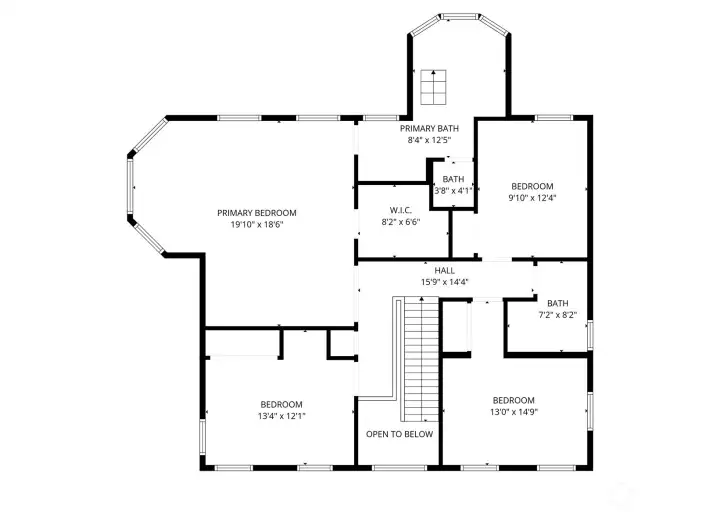Second Floor - Floor Plan. Second Floor - Floor Plan.
