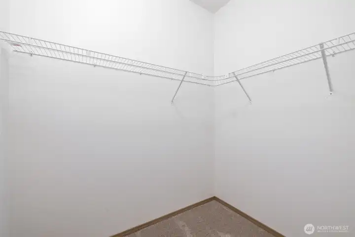 Walk-in closet!