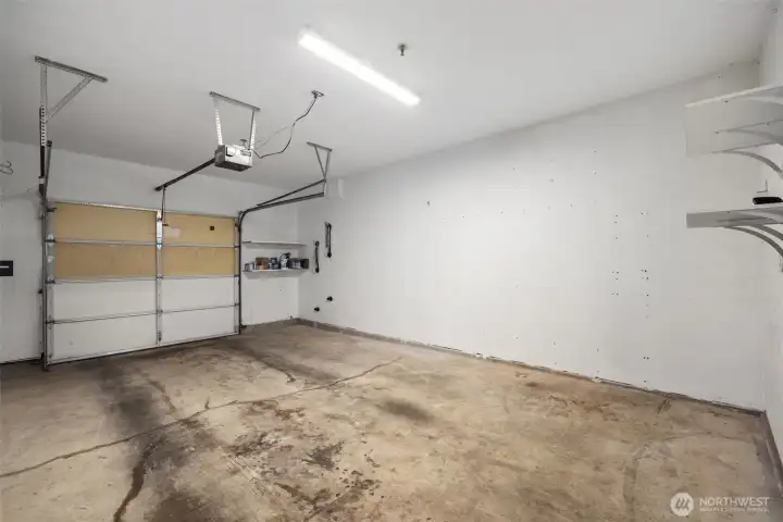 Garage for storage or if you are feeling crazy, your car!