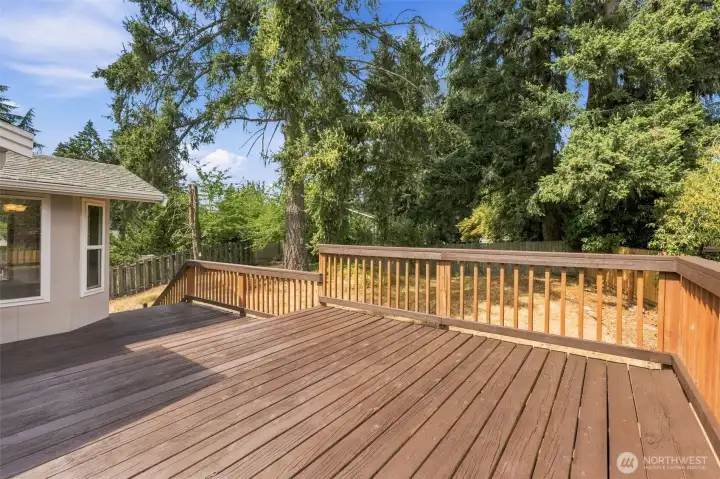 Expansive deck