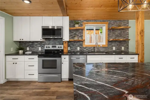 Tons of counter space