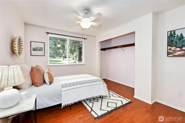 Second bedroom with great natural light