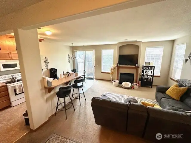 Open concept on main floor