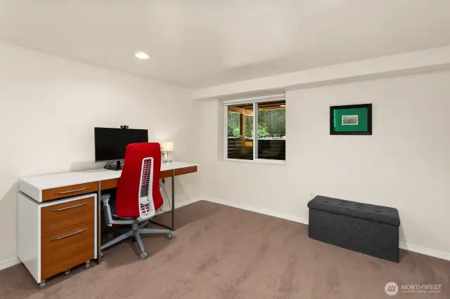 3rd bedroom, located downstairs.