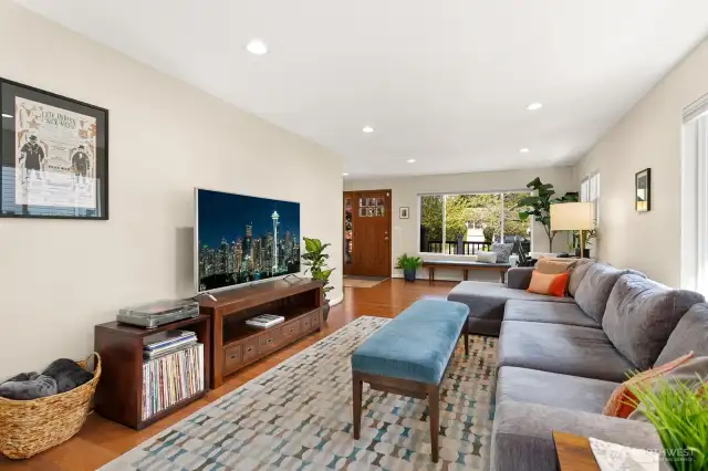 Living room towards front of house.