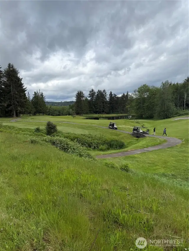 Port Ludlow golf course just 5 minutes from home.