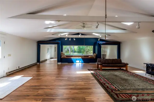 700+ sq foot bonus room off kitchen. Larger than a Tiny Home!