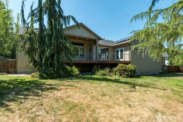 Back of house.