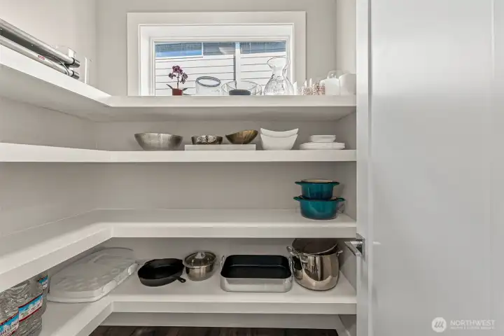 Walk in pantry
