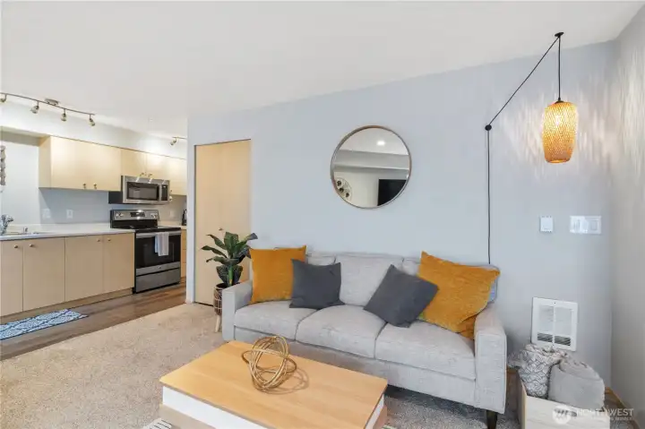 Cozy entertainment space