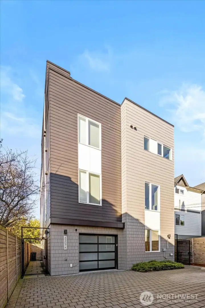 Unit on the right, with parking