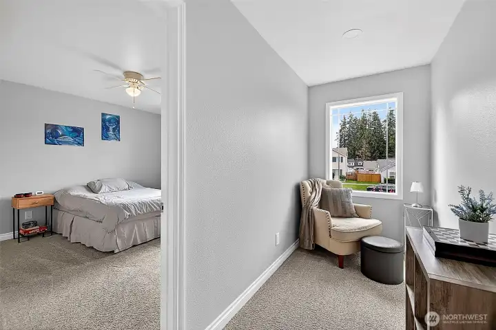 Loft and Bedroom #2 To The Left.