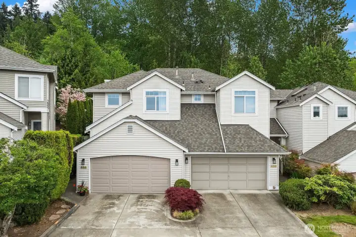 Single family attached home townhome style