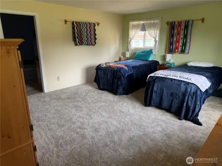 Primary Room off living room.