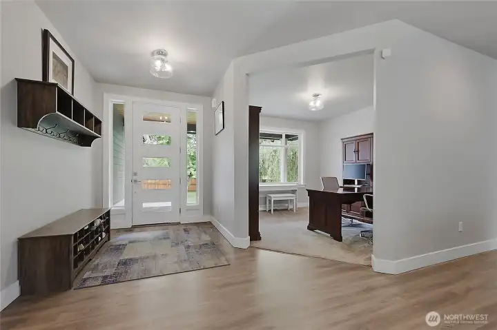 Foyer and Den/Home Office
