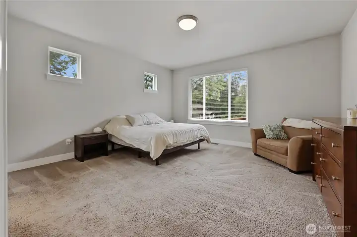 Primary bedroom suite.