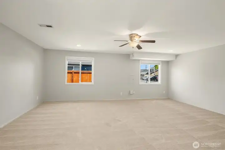 Garage conversion to Large Bonus room
